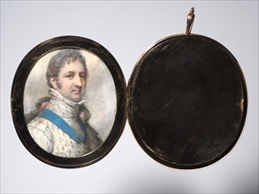 Portrait of Louis-Philippe, Duke of Orléans, later King of the French, 1804. Richard Cosway