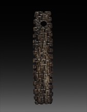 Jade Scepter with Interlocking Pattern, c. 600-400 BC. China, Eastern Zhou dynasty (771-256 BC).