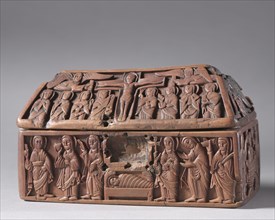 Wooden Casket: Scenes from the Life of Christ, c. 1050. Anglo-Saxon, England, West Midlands?,