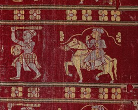 Tent Hanging (Part of a Larger Piece), 1560-1610. India, Gujarat, Ahmadabad, 16th-early 17th