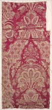 Fragment of Textile, c. 1700. France, early 18th century, late Baroque. Lampas weave, silk;