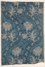 Two Joined Panels of Figured Silk, 1723-1774. France, 18th century, Period of Louis XV (1723-1774).
