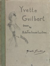 Yvette Guilbert-English Series:  Cover, 1898. Henri de Toulouse-Lautrec (French, 1864-1901).