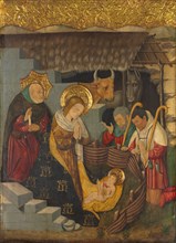 The Nativity, c. 1457. Jaume Ferrer (Spanish, 1460/70). Oil, tempera, and gold on wood panel (fir);