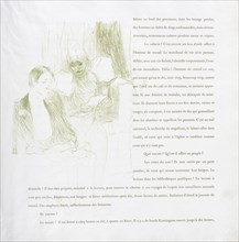 Yvette Guilbert-French Series:  No. 8, 1894. Henri de Toulouse-Lautrec (French, 1864-1901).