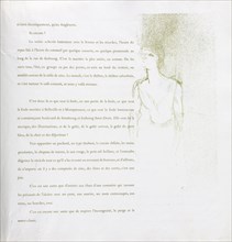 Yvette Guilbert-French Series:  No. 9, 1894. Henri de Toulouse-Lautrec (French, 1864-1901).