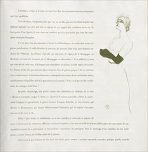 Yvette Guilbert-French Series:  No. 10, 1894. Henri de Toulouse-Lautrec (French, 1864-1901).