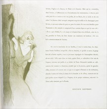 Yvette Guilbert-French Series:  No. 16, 1894. Henri de Toulouse-Lautrec (French, 1864-1901).