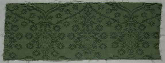 Silk Damask Textiles, 1450-1599. Italy, second half of the 15th century. Damask, silk; average: 51