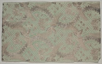 Length of Textile, 1723-1774. France, 18th century, period of Louis XV (1723-1774). Brocade; silk