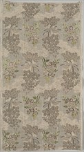 Length of Silk Brocade, 18th century. Spain, 18th century. Plain cloth weave, brocaded: silk and