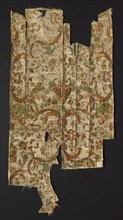 Fragment of Brocaded Velvet, 16th century. Spain, 16th century. Velvet (cut, uncut, voided,