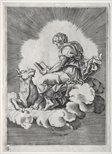 The Four Evangelists, c. 1518. Italy, 16th century. Engraving