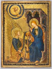 The Annunciation, 1380s. Netherlands, or possibly France, 14th century. Tempera and oil with gold