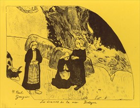 Volpini Suite:  Dramas of the Sea: Brittany (Les Drames de la Mer, Bretagne), 1889. Paul Gauguin