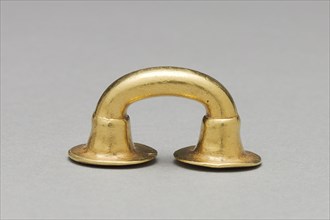 Nose Ornament, c. 400-1000. Colombia, Sinú style, 5th-11th century. Hammered gold; overall: 2.1 x 4