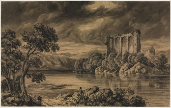 Egremont Castle, Cumberland. Joseph Mallord William Turner (British, 1775-1851). Ink and wash;