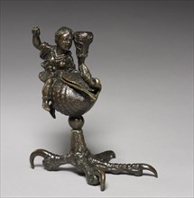 Inkwell and Candlestick with the Infant Hercules Killing the Serpents, c. 1510-1520. Workshop of