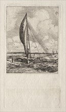 Swift Sailing Proa, Mulgrave Archipelago, Oceania, 1866. Charles Meryon (French, 1821-1868).