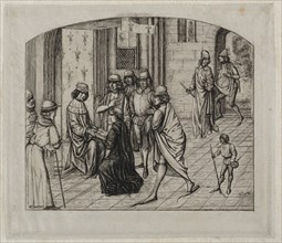 The Printed Work of the Latin Author, Valerius Maximus, Being Presented to King Louis XI, 1860.