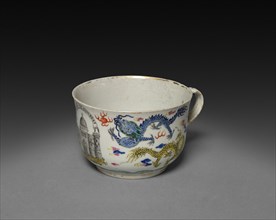Cup, c. 1750. China, Chinese Export, 18th century, Period of Kien Lung. Porcelain; diameter: 10.2