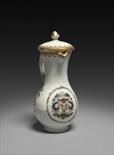 Ewer, 1749. China, Chinese Export, 18th century. Porcelain; overall: 14 x 6.4 cm (5 1/2 x 2 1/2 in