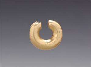 Nose Ring, before 1550. Colombia, Quimbaya, 16th century. Gold; overall: 1.8 x 2.2 cm (11/16 x 7/8