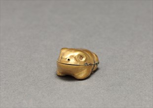 Frog Pendant, 200-700. Peru, Moche, 3rd-8th Century. Gold; overall: 2.3 cm (7/8 in.).