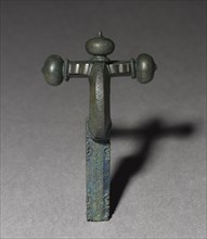 Crossbow Fibula, c. 350-400. Gallo-Roman or Romano-British, Migration period, 4th century. Bronze,