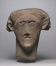 Celtic Head, 100-300. Northern England (Romano-British), Migration period, 2nd-3rd centuries.