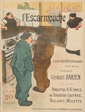 Illustration for L'Escarmouche. Henri Gabriel Ibels (French, 1867-1936). Lithograph