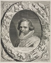Maurice of Nassau. Jonas Suyderhoef (Dutch, c. 1613-1686). Engraving
