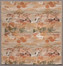 Length of Textile, late 1800s - early 1900s. Japan, late 19th-early 20th century. Silk; average: 71