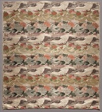 Length of Textile, late 1800s-early 1900s. Japan, late 19th-early 20th century. Silk, metallic