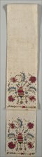 Embroidered Sash ("Uckur"), 19th century. Turkey or Greece, Sporades Islands, Skyros ?, 19th