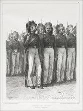 Infanterie Turque, Chasseurs, 1837. Auguste Raffet (French, 1804-1860). Lithograph