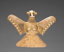 Bird Pendant, c. 1000-1550. Panama, Veraguas-Chiriquí style, 11th - 16th century. Cast gold;