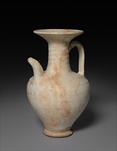 Ewer: Cizhou ware, 1105. China, Northern Song dynasty (960-1127). Buff stoneware with underglaze