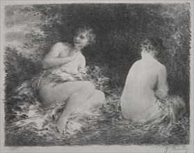Bathers, 1899. Henri Fantin-Latour (French, 1836-1904). Lithograph