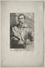 Portrait of Frans Snyders. Anthony van Dyck (Flemish, 1599-1641), and Jacobus Neeffs (Flemish,