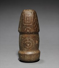 Pestle, 700 BC-1. Peru, North Highlands, Pacopampa(?), Chavín style (1000-200 BC). Stone, pigment;