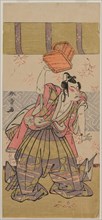 The Actor Ichikawa Raizo as Soga No Goro, mid-1770s. Katsukawa Shunsho (Japanese, 1726-1792). Color