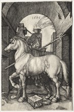 The Small Horse, 1505. Albrecht Dürer (German, 1471-1528). Engraving; platemark: 16.4 x 11 cm (6