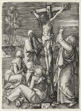 The Crucifixion, 1508. Albrecht Dürer (German, 1471-1528). Engraving