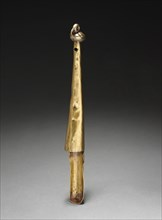 Spoon with Bird, c. 500-200 BC. Peru, North Highlands, Chavín de Huantar(?), Chavín style (1000-200