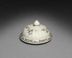 Teapot (lid), c. 1750-1770. China, Chinese Export -- European Market, 18th century. Porcelain;