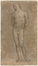 Saint Sebastian, c. 1493. Perugino (Italian, c1450/55-1523). Metalpoint; sheet: 25.6 x 14.6 cm (10