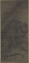 Tiger, c. 1250-1279. Fachang Muqi (Chinese, 1220-1280). Hanging scroll, ink and slight color on