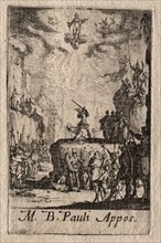 The Martyrdom of the Apostles:  St. Paul. Jacques Callot (French, 1592-1635). Etching