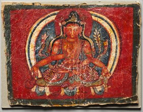 Four-armed Maitreya, c. 1200. Western Tibet  [or Kashmir (?)], Guge School (?), c. early 13th